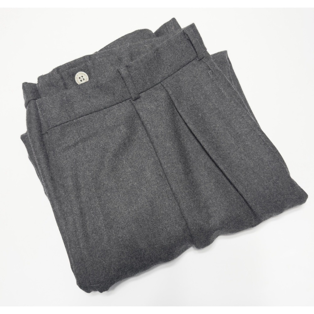 VTG 90s Polo Ralph Lauren Mens Wool Pleated Cuffed Pant Trousers 34x30 Baggy USA